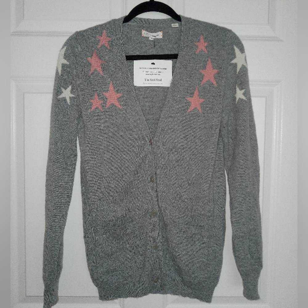 Chinti and Parker Cashmere Printed Sweater